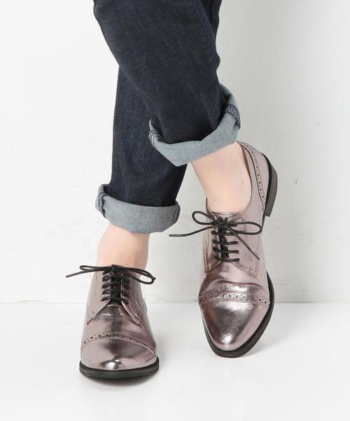 Boisson Chocolat（ボワソンショコラ）の「ボワソンショコラ/BBC　ストレートチップレースアップ30（その他シューズ・レディース・ブラック/ワイン/シルバー・22cm/23cm/22.5cm/23.5cm/24.5cm/24cm/25cm）」の16枚目の写真