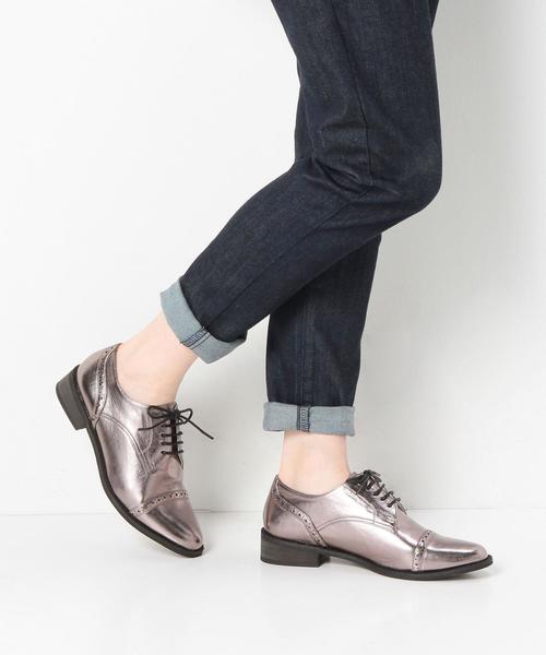 Boisson Chocolat（ボワソンショコラ）の「ボワソンショコラ/BBC　ストレートチップレースアップ30（その他シューズ・レディース・ブラック/ワイン/シルバー・22cm/23cm/22.5cm/23.5cm/24.5cm/24cm/25cm）」の17枚目の写真