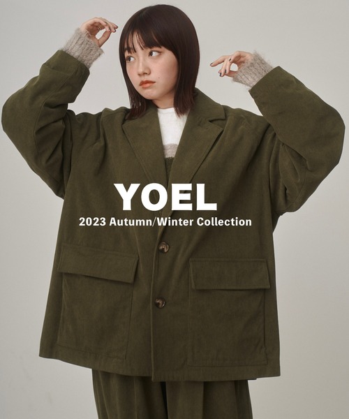 YOEL（ヨエル）の「YOEL - corduroy over tailored jacket