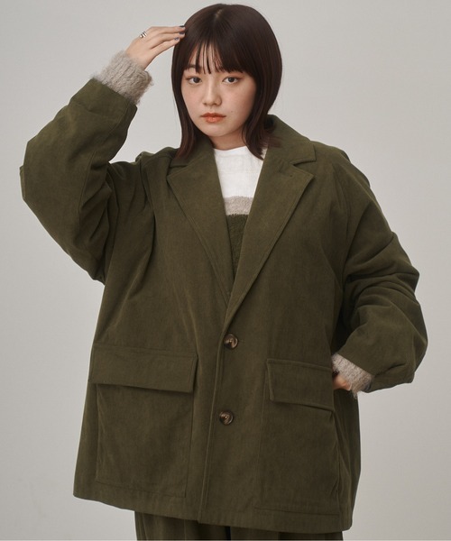 ガーメントオブバイフォーザシー コーデュロイテーラードジャケット 53 YOEL（ヨエル）の「YOEL - corduroy over tailored jacket