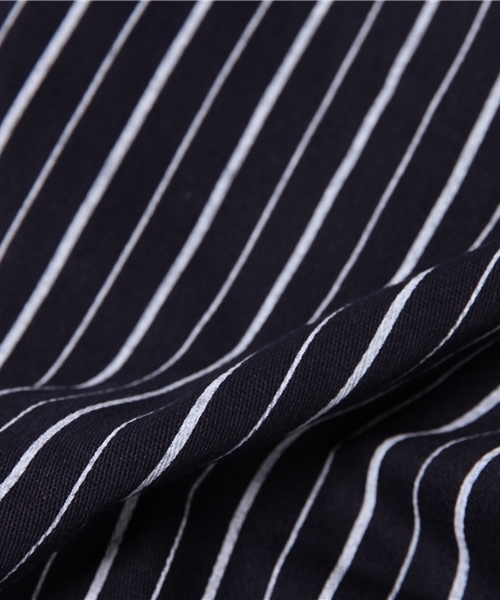 CIAOPANIC TYPY（チャオパニックティピー）の「ストライプストレッチテーパードパンツ（その他パンツ・レディース・ネイビー/オフホワイト・MEDIUM/LARGE/SMALL）」の11枚目の写真