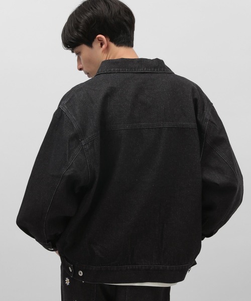 LAKOLE(ラコレ)の「デニムトラッカージャケット / 967926(デニムジャケット・メンズ・ネイビー/グレー/ブラック・MEDIUM/LARGE)」の5枚目の写真