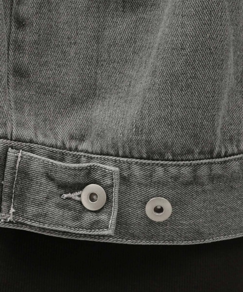 LAKOLE(ラコレ)の「デニムトラッカージャケット / 967926(デニムジャケット・メンズ・ネイビー/グレー/ブラック・MEDIUM/LARGE)」の18枚目の写真