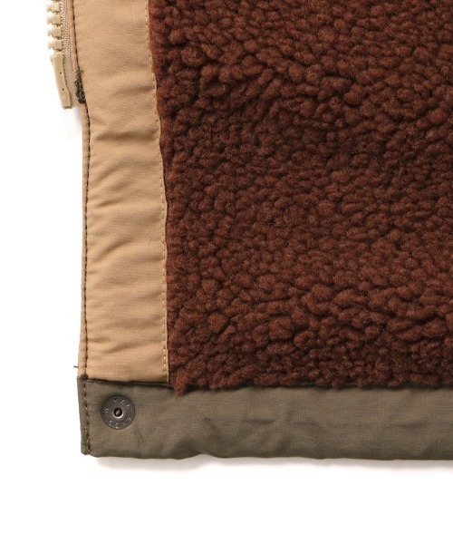 CHUMS(チャムス)の「CHUMS/チャムス ジャケット キャンピングボアパーカー 無地 ジップアップ CH04-1384(マウンテンパーカー・メンズ・カーキ/ブラック/ダークベージュ/カーキ系・M/L/XL)」の20枚目の写真