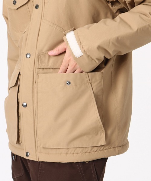 CHUMS(チャムス)の「CHUMS/チャムス ジャケット キャンピングボアパーカー 無地 ジップアップ CH04-1384(マウンテンパーカー・メンズ・カーキ/ブラック/ダークベージュ/カーキ系・M/L/XL)」の15枚目の写真