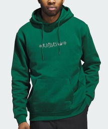 adidas originals　フラワー　パーカー　4L　男女兼用 adidas パーカー フラワー刺しゅうパーカー / アディダス