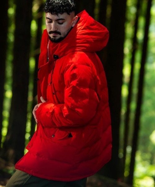 430（フォーサーティ）の「mj9418- N-3B DOWN JACKET ダウンジャケット（ダウンジャケット/コート・メンズ・ブラック/セージグリーン/イエロー系その他/レッド・2/1/0/3）」の4枚目の写真