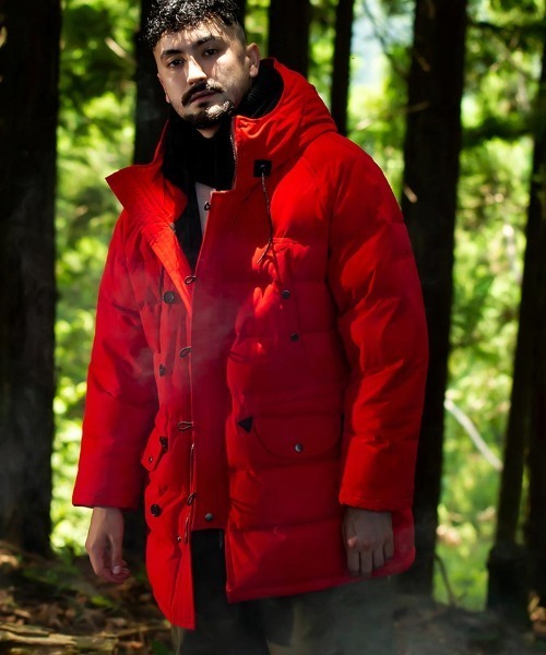 430（フォーサーティ）の「mj9418- N-3B DOWN JACKET ダウンジャケット（ダウンジャケット/コート・メンズ・ブラック/セージグリーン/イエロー系その他/レッド・2/1/0/3）」の20枚目の写真