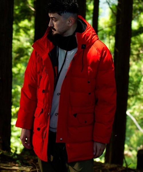 430（フォーサーティ）の「mj9418- N-3B DOWN JACKET ダウンジャケット（ダウンジャケット/コート・メンズ・ブラック/セージグリーン/イエロー系その他/レッド・2/1/0/3）」の7枚目の写真