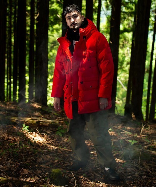 430（フォーサーティ）の「mj9418- N-3B DOWN JACKET ダウンジャケット（ダウンジャケット/コート・メンズ・ブラック/セージグリーン/イエロー系その他/レッド・2/1/0/3）」の17枚目の写真