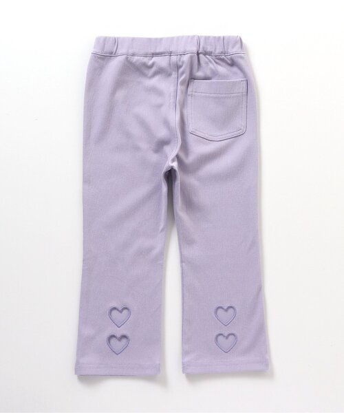 apres les cours（アプレレクール）の「【WEB限定/防汚加工】フレアハート/7days Style pants（その他パンツ・キッズ・ラベンダー/ブラック/インディゴブルー・90/100/130/120/110/80）」の20枚目の写真