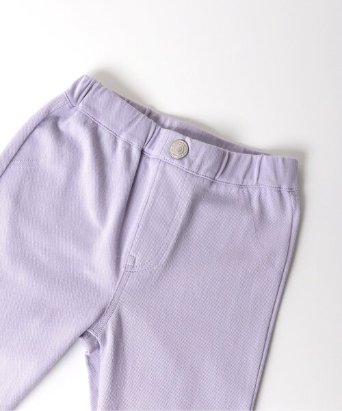 apres les cours（アプレレクール）の「【WEB限定/防汚加工】フレアハート/7days Style pants（その他パンツ・キッズ・ラベンダー/ブラック/インディゴブルー・90/100/130/120/110/80）」の21枚目の写真