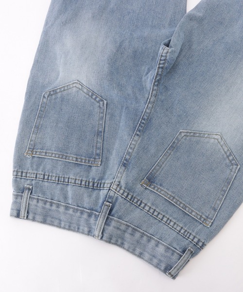 Lace Ladies（レースレディース）の「ハイウエストダメージワイドデニムパンツ（デニムパンツ・レディース・ブルー・S/L/M/XL）」の20枚目の写真