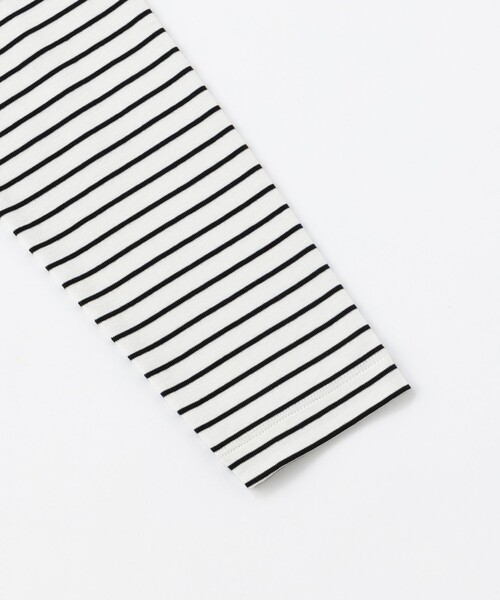 UNFILO（アンフィーロ）の「【洗える/抗菌防臭】ラウンドテールロンT（Tシャツ/カットソー・レディース・ホワイト系/ブラック系1・LARGE/SMALL/MEDIUM）」の5枚目の写真