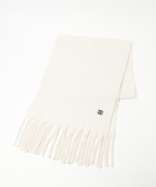 セール】太フリンジマフラー 973243（マフラー）｜Heather（ヘザー）の