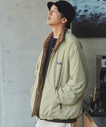 リバーシブル 撥水ナイロン×シャギーフリース スタンドブルゾン【THE CRAFT CREW PRODUCTS】