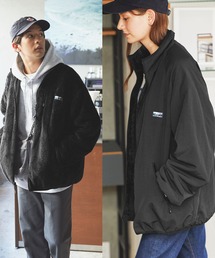 THE CRAFT CREW PRODUCTS（ザクラフトクループロダクツ）の「リバーシブル 撥水ナイロン×シャギーフリース スタンドブルゾン【THE CRAFT CREW PRODUCTS】（ブルゾン・メンズ）」