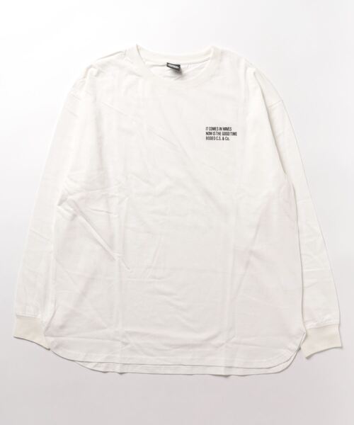 RODEO CROWNS WIDE BOWL（ロデオクラウンズワイドボウル）の「レイヤード 1 POINT L/S Tシャツ（Tシャツ/カットソー・メンズ・ブラック/オフホワイト・LARGE/MEDIUM）」の16枚目の写真