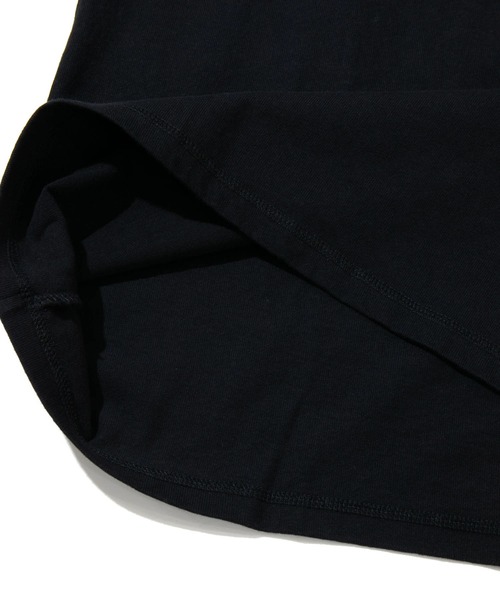 go slow caravan(ゴースローキャラバン)の「Good Wear/グッドウェア 袖リブ ポケット付き L/S BIG TEE(Tシャツ/カットソー・メンズ・ブラック/カーキ/ダークブラウン/ホワイト/サンドベージュ/ネイビー/オレンジ/イエロー・X-LARGE/MEDIUM/LARGE)」の13枚目の写真