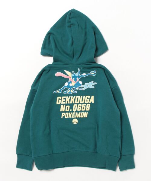 Right-on（ライトオン）の「ポケモンパーカー（パーカー・キッズ・グレー/グリーン/ブラック/ブルー・140/130/120/110）」の6枚目の写真