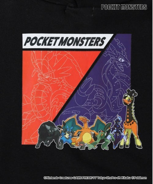 Right-on（ライトオン）の「ポケモンパーカー（パーカー・キッズ・グレー/グリーン/ブラック/ブルー・140/130/120/110）」の9枚目の写真