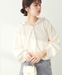 natural couture | ハーフZIPパーカー(パーカー)