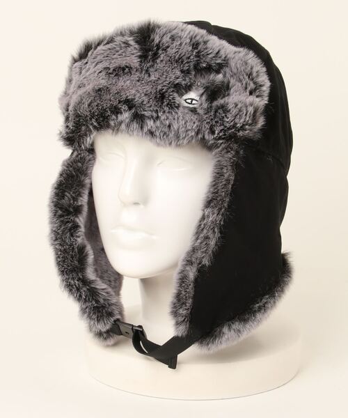 POLeR(ポーラー)の「【POLER】 ミリタリーファーバイザーキャップ(ハット・メンズ・ブラック/ブラウン/オリーブ・ONE SIZE)」の5枚目の写真