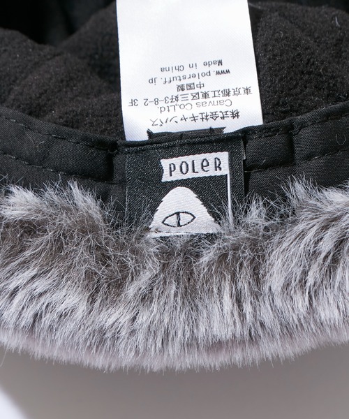 POLeR(ポーラー)の「【POLER】 ミリタリーファーバイザーキャップ(ハット・メンズ・ブラック/ブラウン/オリーブ・ONE SIZE)」の14枚目の写真