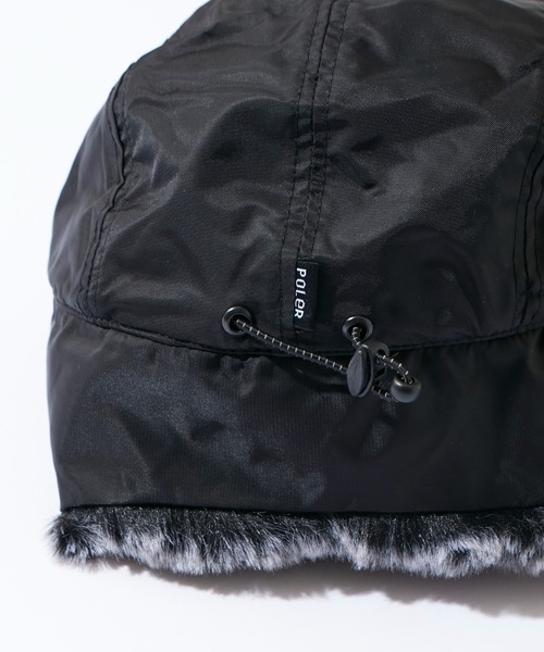 POLeR(ポーラー)の「【POLER】 ミリタリーファーバイザーキャップ(ハット・メンズ・ブラック/ブラウン/オリーブ・ONE SIZE)」の15枚目の写真