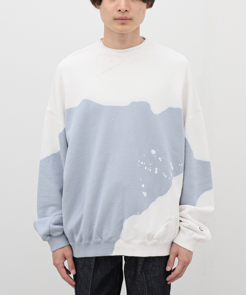 EDIFICE（エディフィス）の「【NOMA t.d. for BOUCLE】別注 スウェット ブリーチ（スウェット・メンズ・ライトグレー・2/3）」の8枚目の写真