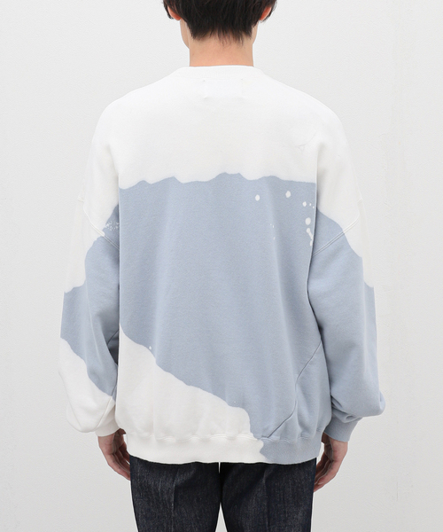 EDIFICE（エディフィス）の「【NOMA t.d. for BOUCLE】別注 スウェット ブリーチ（スウェット・メンズ・ライトグレー・2/3）」の10枚目の写真