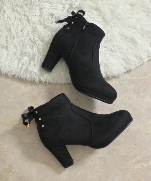 Honeys（ハニーズ）の「バックレースアップブーツ（ブーツ）」 - WEAR