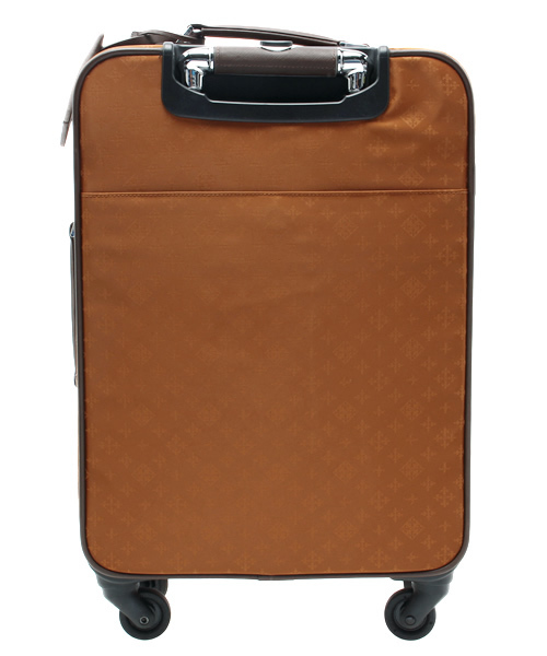 russet for traveller(ラシット フォー トラベラー)の「モノグラムトロリーバッグ【Trolley】(スーツケース/キャリーバッグ・レディース・ブラウン/カモフラージュ/ネイビー・FREE)」の5枚目の写真