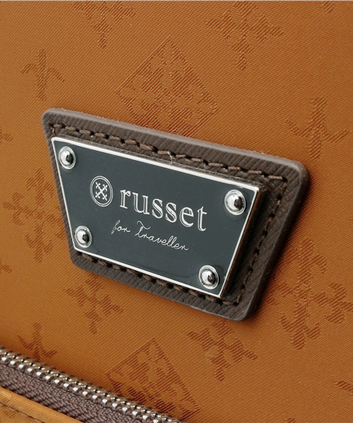 russet for traveller(ラシット フォー トラベラー)の「モノグラムトロリーバッグ【Trolley】(スーツケース/キャリーバッグ・レディース・ブラウン/カモフラージュ/ネイビー・FREE)」の7枚目の写真
