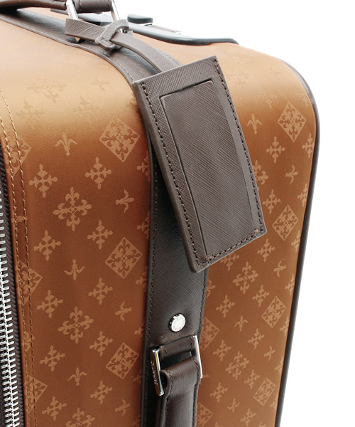 russet for traveller(ラシット フォー トラベラー)の「モノグラムトロリーバッグ【Trolley】(スーツケース/キャリーバッグ・レディース・ブラウン/カモフラージュ/ネイビー・FREE)」の17枚目の写真
