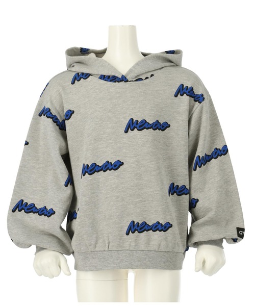 ANAP kids（アナップキッズ）の「英字柄裏毛スウェットパーカー【親子お揃い】（パーカー・キッズ・ブラック/グレー/グリーン・120cm/110cm/130cm）」の22枚目の写真