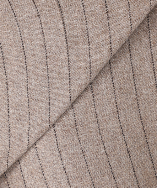 EDIFICE（エディフィス）の「E.フレンチ ツータック テーパード ストライプ（スラックス・メンズ・ベージュ・46/44/48）」の11枚目の写真