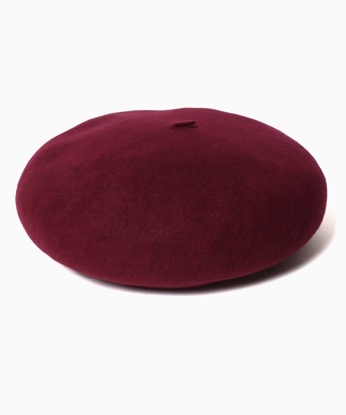 milsa（ミルサ）の「milsa/ミルサ BASQEW BERET ベレー帽（ハンチング/ベレー帽・レディース・キャメル/ライトベージュ/ワイン/グレー/ブラック・M/57.5cm）」の12枚目の写真