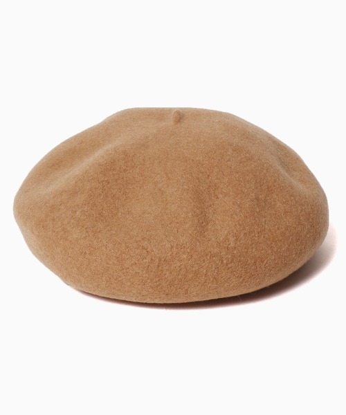 milsa（ミルサ）の「milsa/ミルサ BASQEW BERET ベレー帽（ハンチング/ベレー帽・レディース・キャメル/ライトベージュ/ワイン/グレー/ブラック・M/57.5cm）」の9枚目の写真