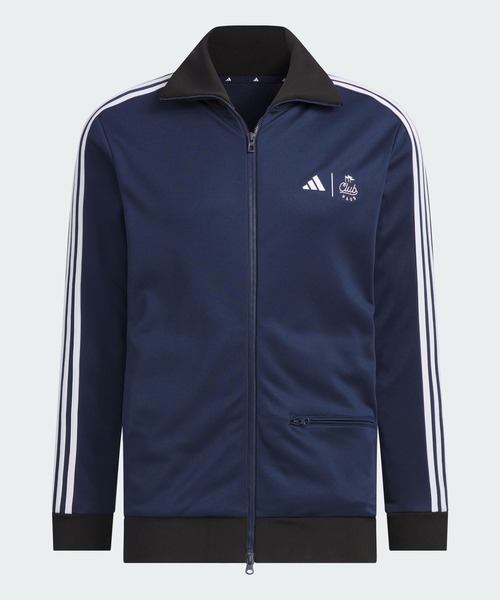 アディダス　クラブハウス　ジャージ　Lサイズ　ネイビー　トラックジャケット adidas（アディダス）の「クラブハウス トラックジャケット【adidas