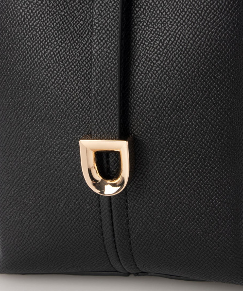 cache cache(カシュ カシュ)の「カシュカシュ cachecache / ベルトディテールミニショルダー(ショルダーバッグ・レディース・ブラック系その他/ベージュ系その他/ブラック・FREE)」の7枚目の写真