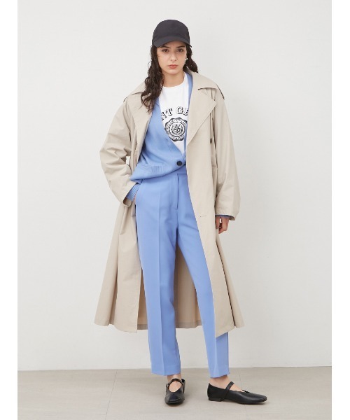 Mila Owen（ミラオーウェン）の「ミドル丈ベーシックカーディガン（カーディガン/ボレロ・レディース・アイボリー/ブルー/グレー・FREE）」の14枚目の写真