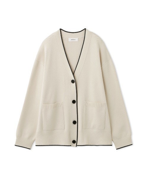 Mila Owen（ミラオーウェン）の「ミドル丈ベーシックカーディガン（カーディガン/ボレロ・レディース・アイボリー/ブルー/グレー・FREE）」の15枚目の写真