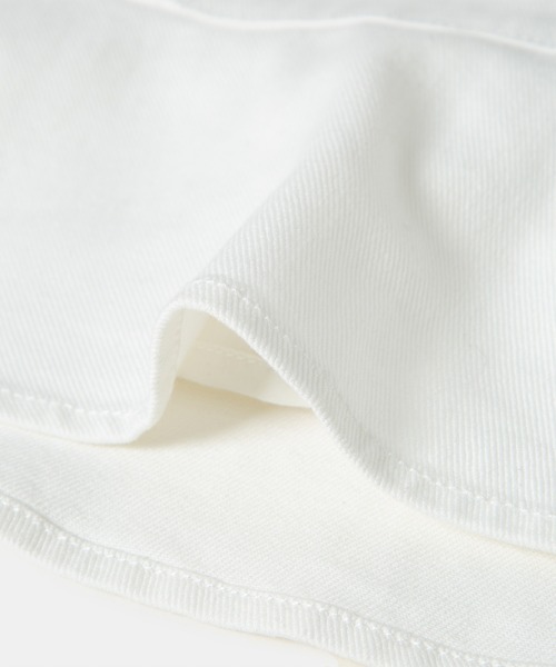 ROPE' PICNIC（ロペピクニック）の「【KIDS】ホワイトデニム切り替えフレアスカート/リンクコーデ（デニムスカート・キッズ・ホワイト・110/120/130/140/150）」の4枚目の写真