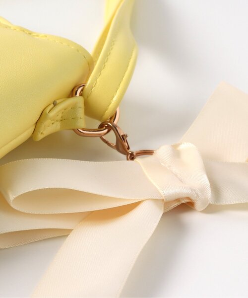 apres les cours（アプレレクール）の「チューリップポシェット（ショルダーバッグ・キッズ・イエロー/アイボリー・FREE）」の10枚目の写真