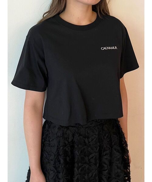 CALNAMUR（カルナムール）の「CALNAMURシンプルロゴTシャツ（Tシャツ/カットソー・レディース・ホワイト/ブラック/その他・FREE）」の13枚目の写真