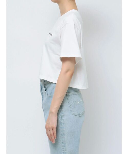 CALNAMUR（カルナムール）の「CALNAMURシンプルロゴTシャツ（Tシャツ/カットソー・レディース・ホワイト/ブラック/その他・FREE）」の18枚目の写真