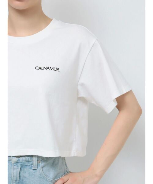 CALNAMUR（カルナムール）の「CALNAMURシンプルロゴTシャツ（Tシャツ/カットソー・レディース・ホワイト/ブラック/その他・FREE）」の19枚目の写真