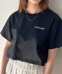 CALNAMURシンプルロゴTシャツ