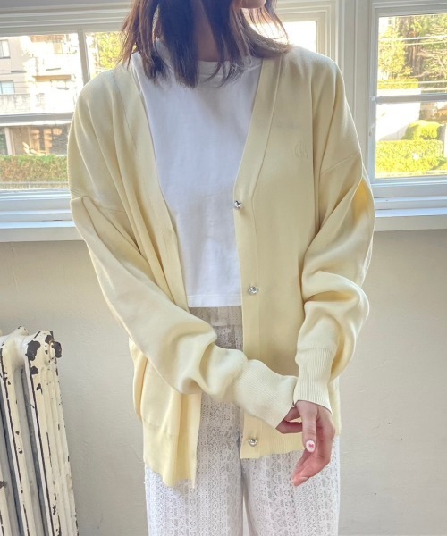 CALNAMUR（カルナムール）の「CALNAMURシンプルロゴTシャツ（Tシャツ/カットソー・レディース・ホワイト/ブラック/その他・FREE）」の6枚目の写真